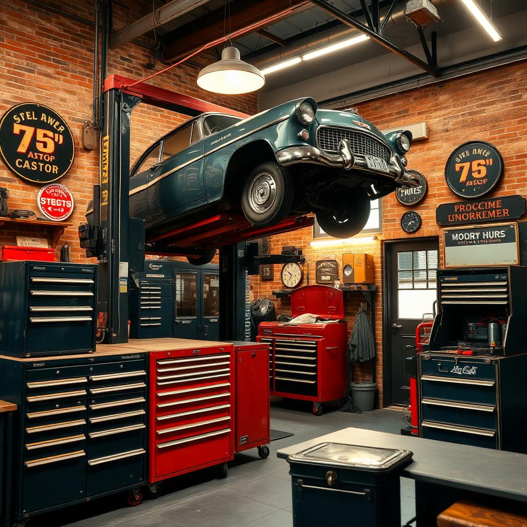Peak Auto shop interior